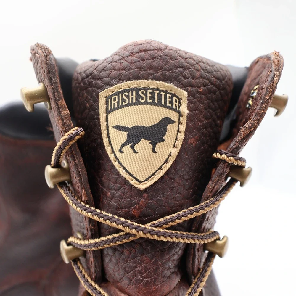 Irish Setter Boots Mens 9.5 D Farmington Leather Work 83803 Soft Toe NIB